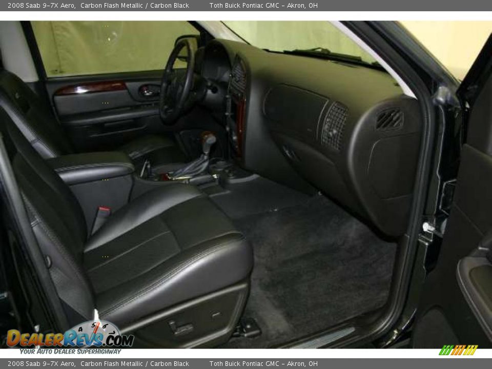 2008 Saab 9-7X Aero Carbon Flash Metallic / Carbon Black Photo #17