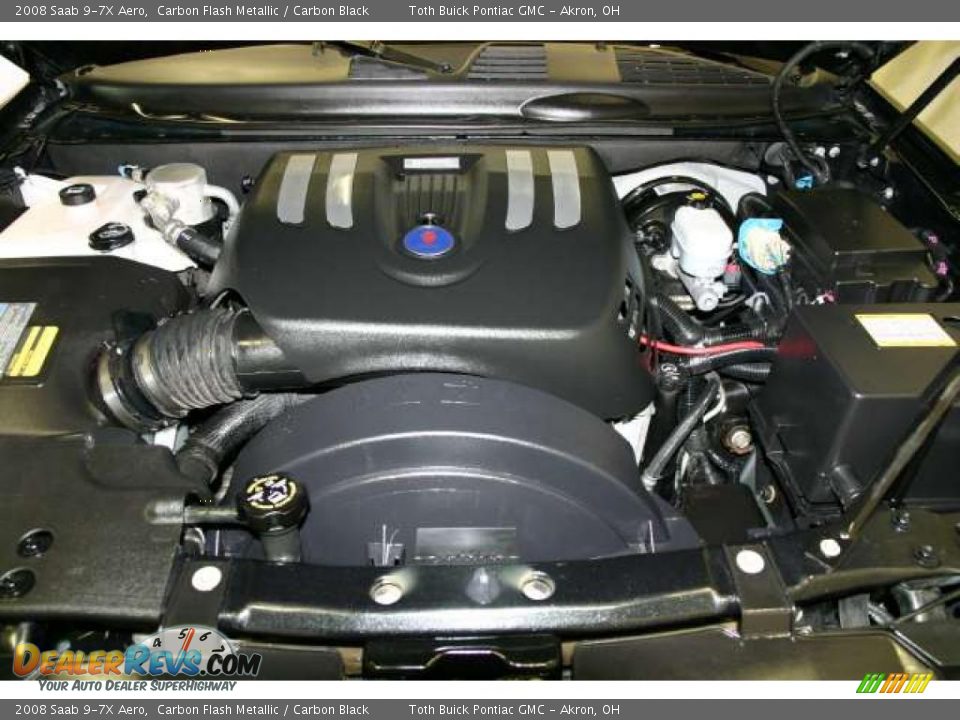 2008 Saab 9-7X Aero Carbon Flash Metallic / Carbon Black Photo #19