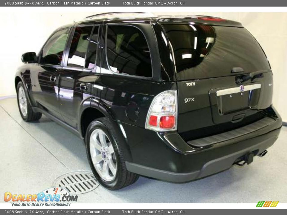 2008 Saab 9-7X Aero Carbon Flash Metallic / Carbon Black Photo #20
