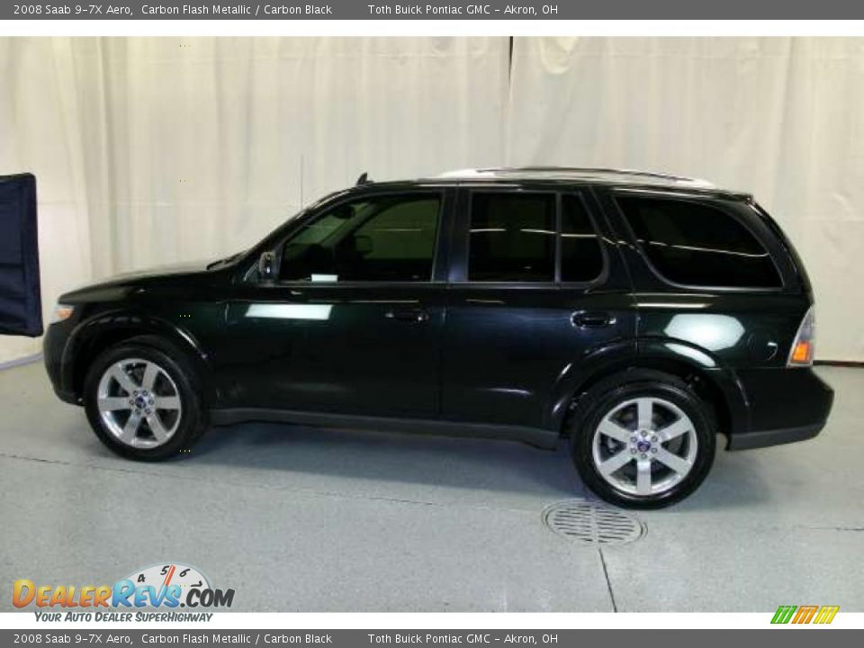 2008 Saab 9-7X Aero Carbon Flash Metallic / Carbon Black Photo #21