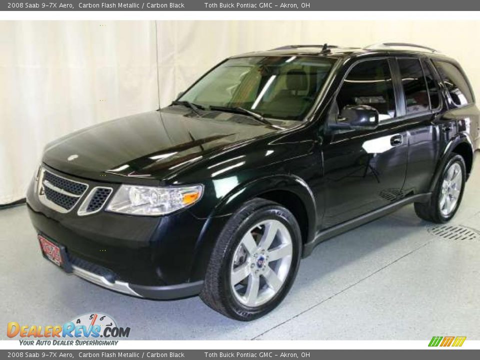 2008 Saab 9-7X Aero Carbon Flash Metallic / Carbon Black Photo #22