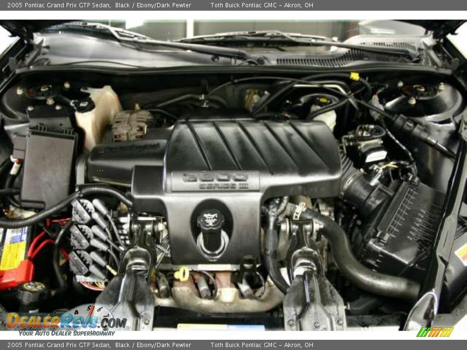 2005 Pontiac Grand Prix GTP Sedan 3.8 Liter Supercharged OHV 12-Valve V6 Engine Photo #19