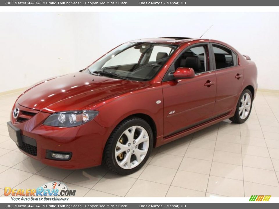 Copper Red Mica 2008 Mazda MAZDA3 s Grand Touring Sedan Photo #3