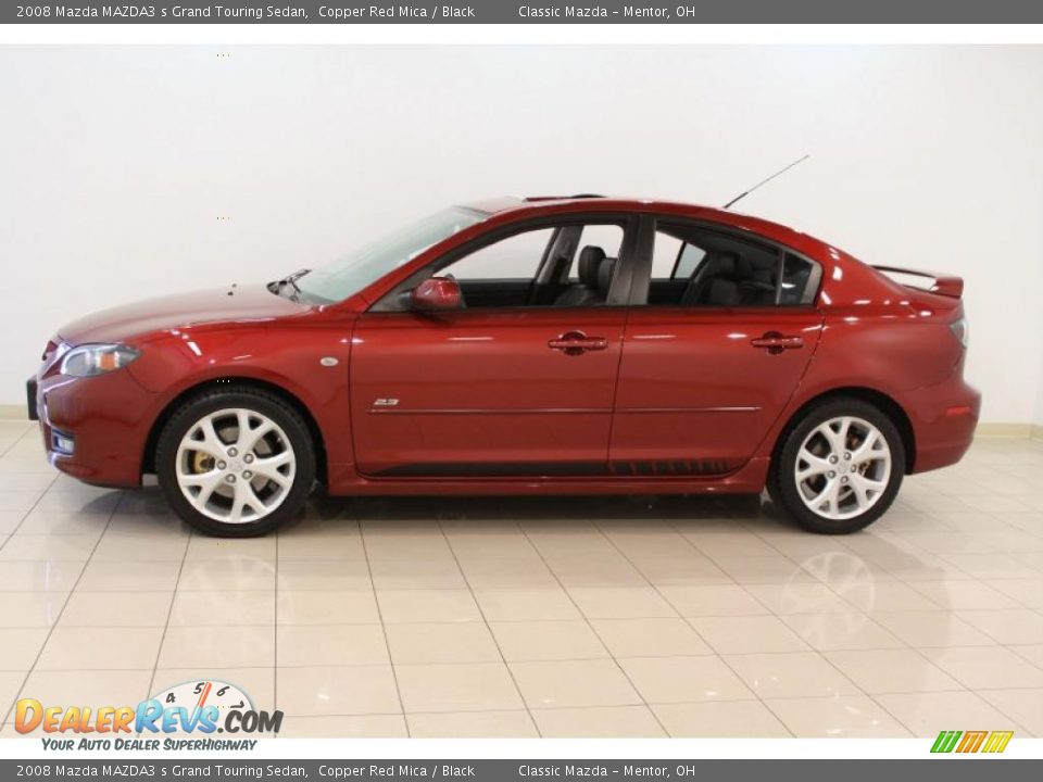 Copper Red Mica 2008 Mazda MAZDA3 s Grand Touring Sedan Photo #4