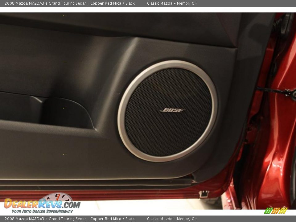 2008 Mazda MAZDA3 s Grand Touring Sedan Copper Red Mica / Black Photo #6