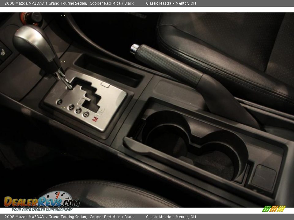 2008 Mazda MAZDA3 s Grand Touring Sedan Copper Red Mica / Black Photo #15