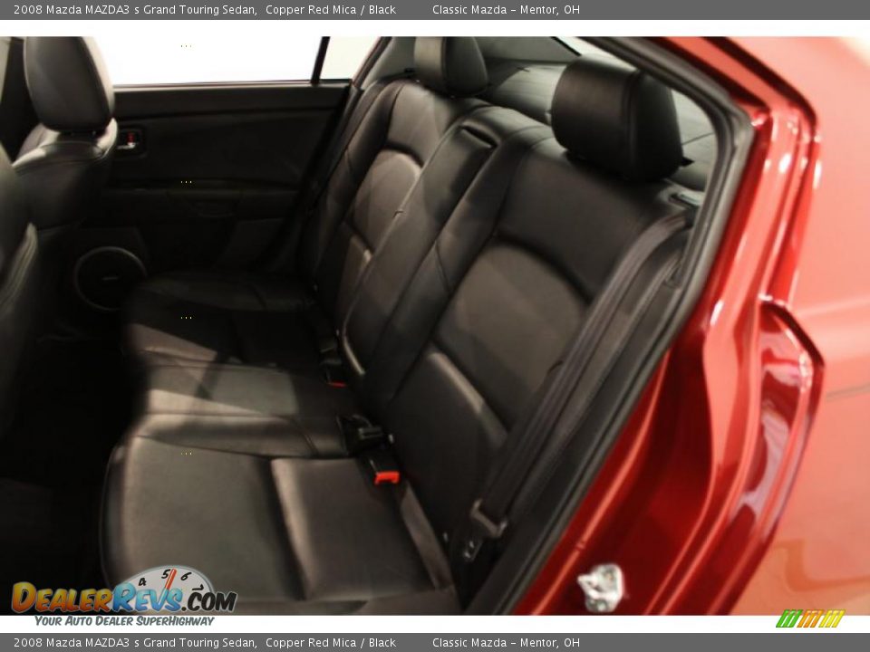 2008 Mazda MAZDA3 s Grand Touring Sedan Copper Red Mica / Black Photo #18
