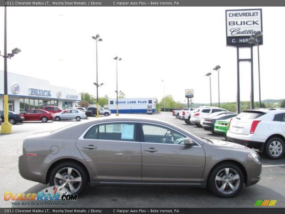 2011 Chevrolet Malibu LT Mocha Steel Metallic / Ebony Photo #2
