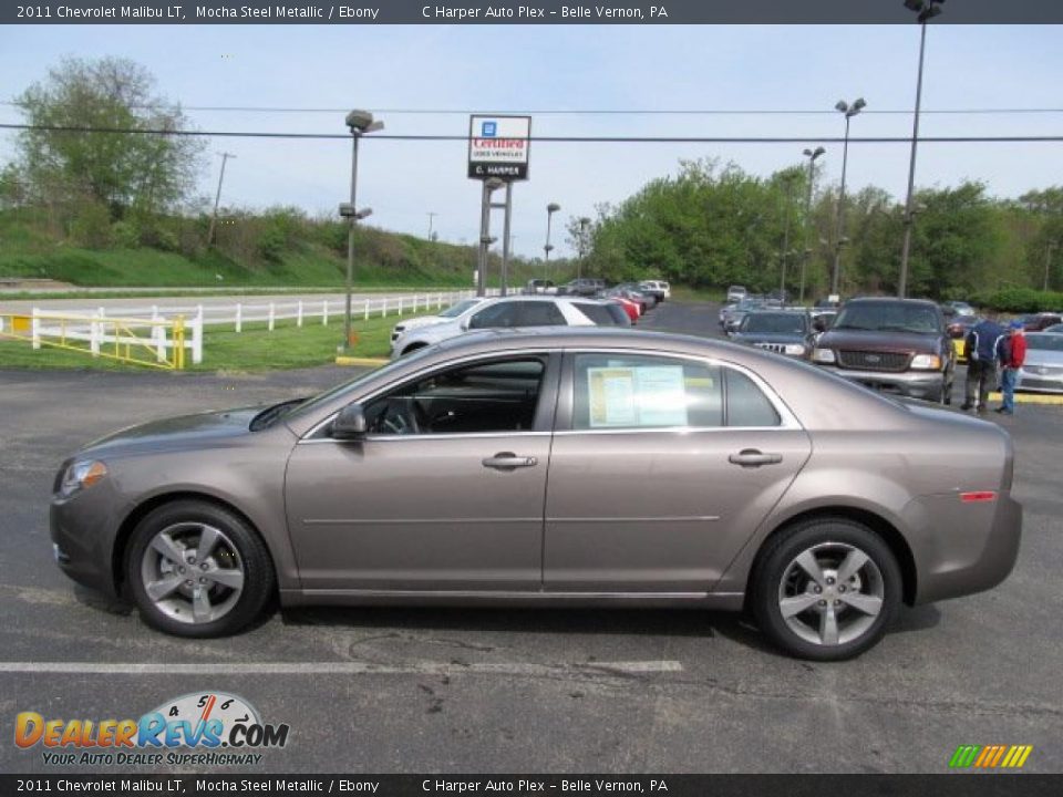 2011 Chevrolet Malibu LT Mocha Steel Metallic / Ebony Photo #6