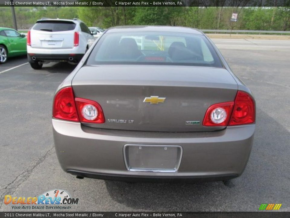 2011 Chevrolet Malibu LT Mocha Steel Metallic / Ebony Photo #8