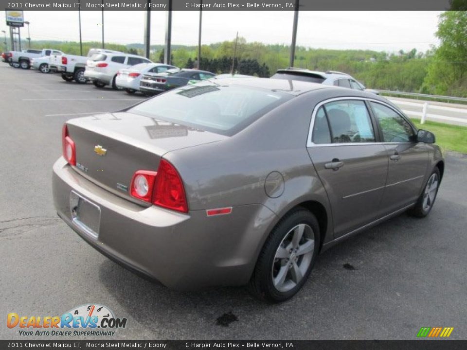 2011 Chevrolet Malibu LT Mocha Steel Metallic / Ebony Photo #9