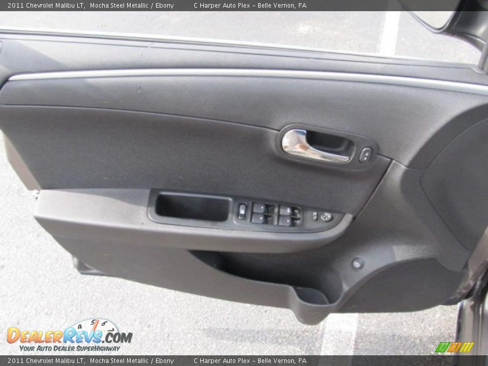 2011 Chevrolet Malibu LT Mocha Steel Metallic / Ebony Photo #11