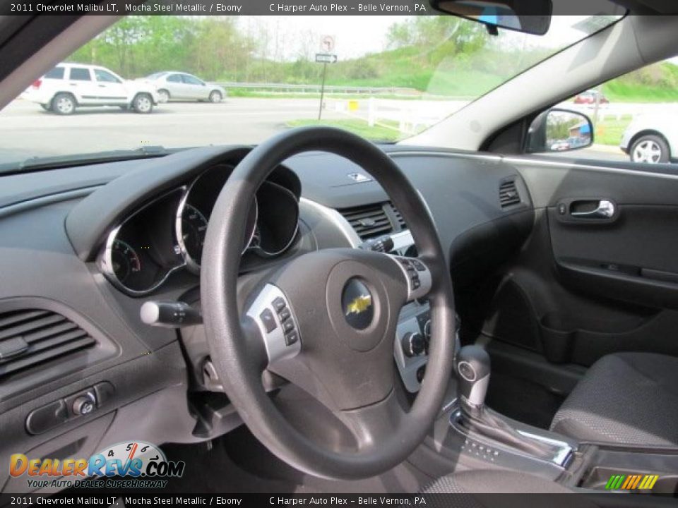 2011 Chevrolet Malibu LT Mocha Steel Metallic / Ebony Photo #12
