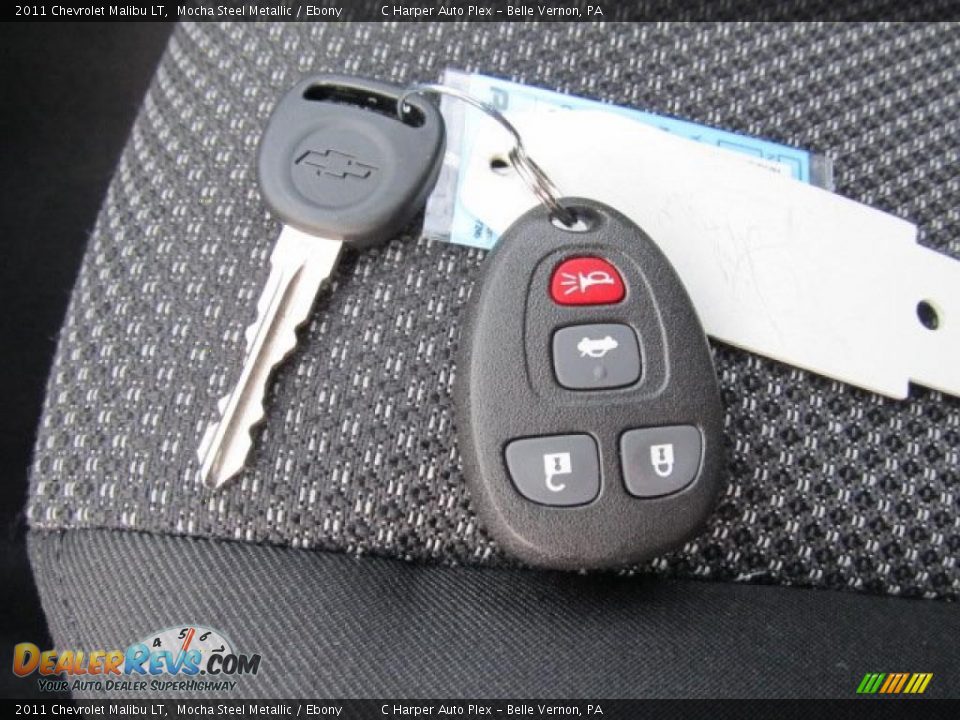2011 Chevrolet Malibu LT Mocha Steel Metallic / Ebony Photo #17