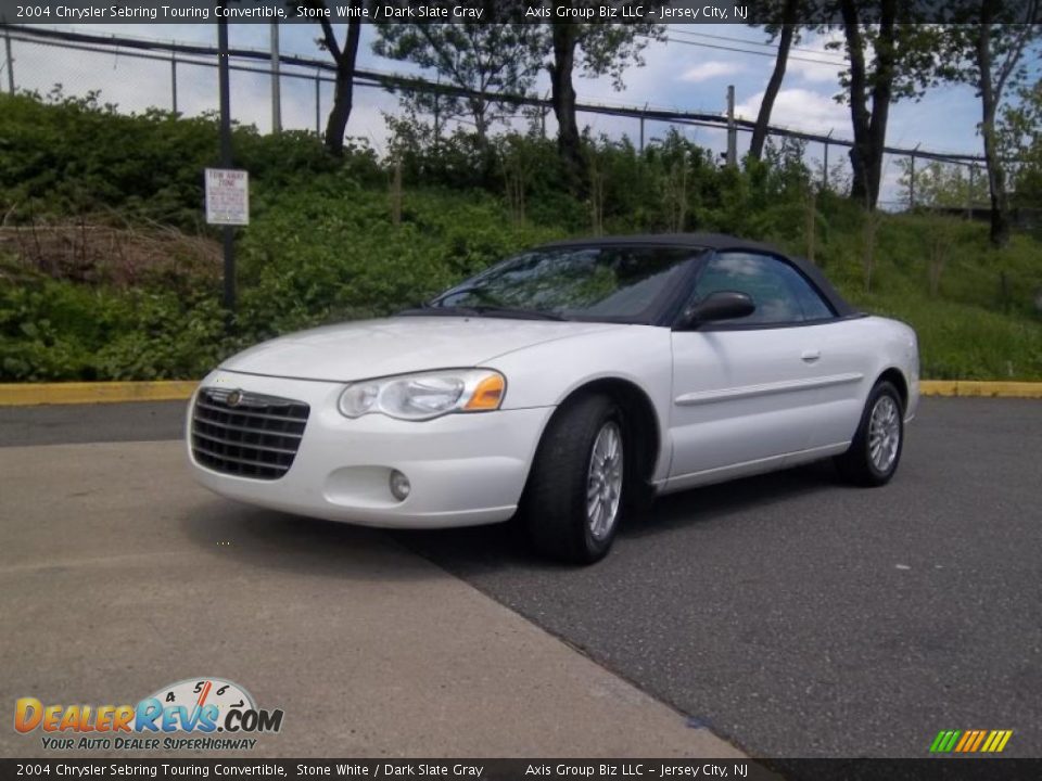 2004 Chrysler Sebring Touring Convertible Stone White / Dark Slate Gray Photo #1