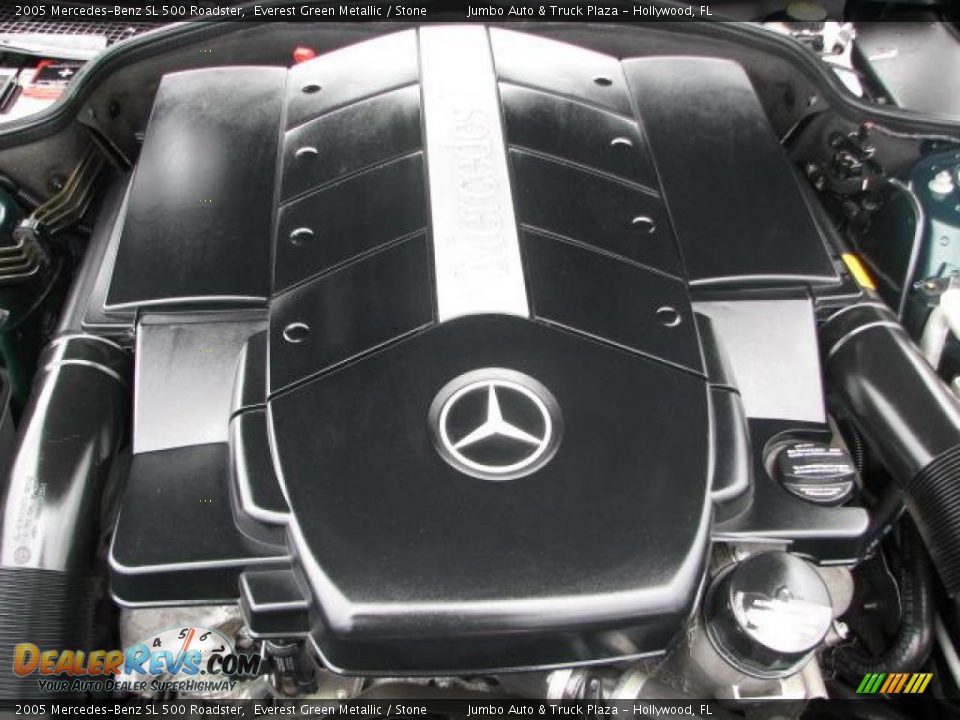 2005 Mercedes-Benz SL 500 Roadster 5.0 Liter SOHC 24-Valve V8 Engine Photo #24