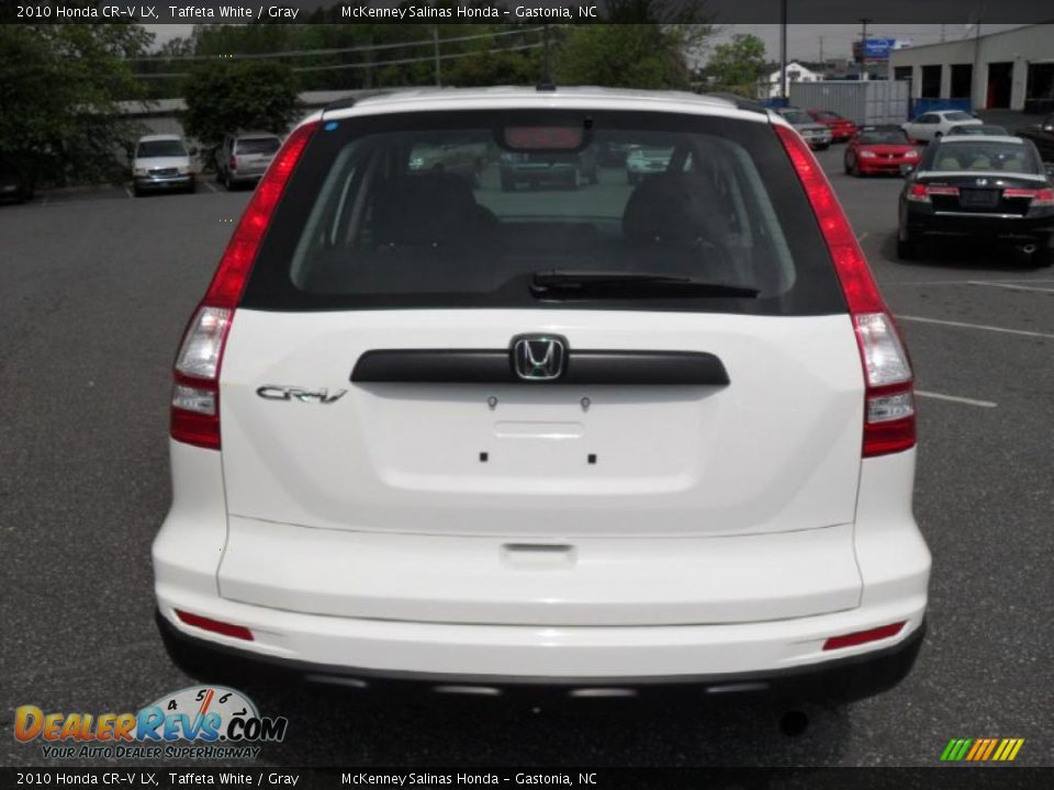 2010 Honda CR-V LX Taffeta White / Gray Photo #3