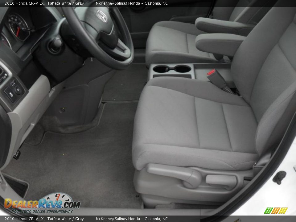 2010 Honda CR-V LX Taffeta White / Gray Photo #7