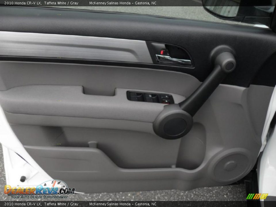 2010 Honda CR-V LX Taffeta White / Gray Photo #9