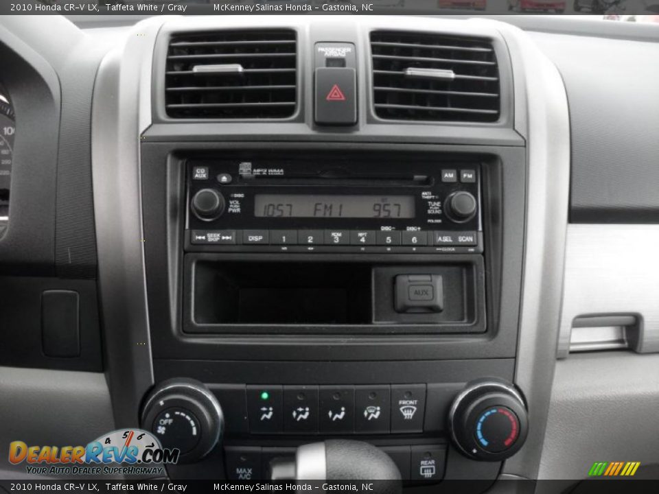 2010 Honda CR-V LX Taffeta White / Gray Photo #13