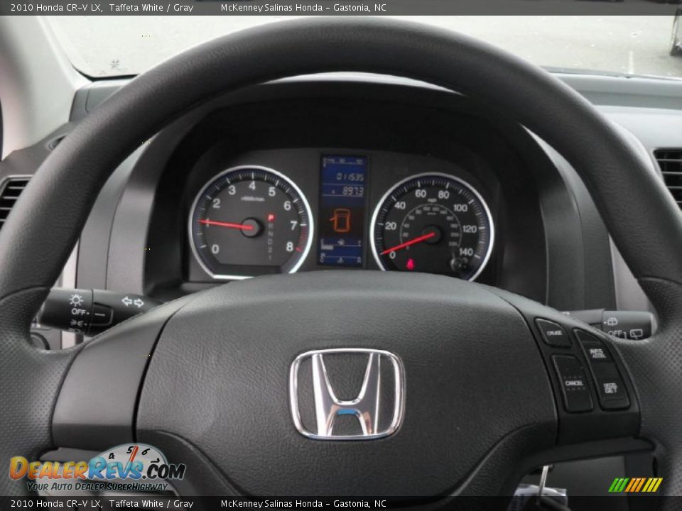 2010 Honda CR-V LX Steering Wheel Photo #14
