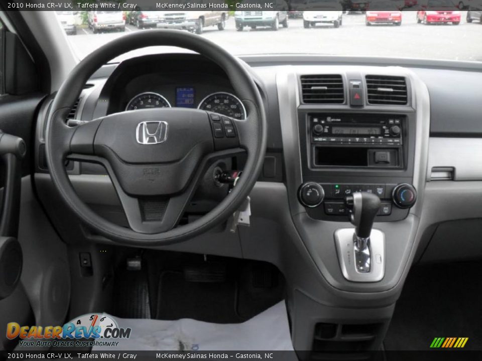 2010 Honda CR-V LX Taffeta White / Gray Photo #17