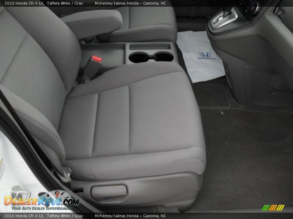 2010 Honda CR-V LX Taffeta White / Gray Photo #21