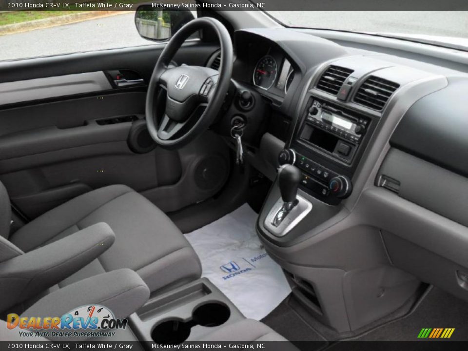 Gray Interior - 2010 Honda CR-V LX Photo #23