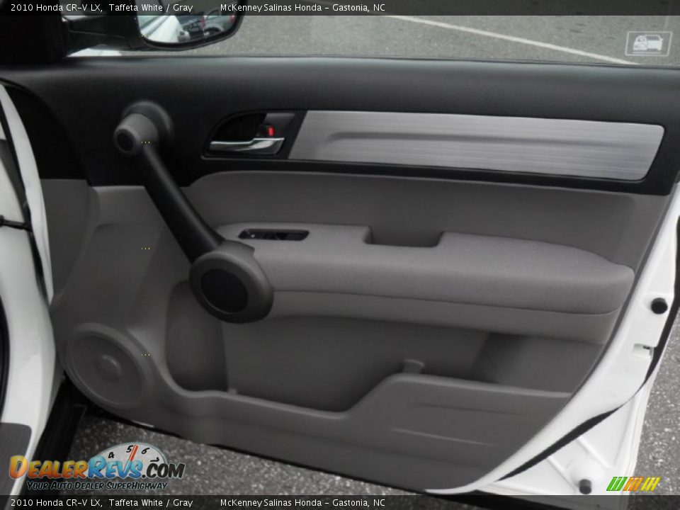2010 Honda CR-V LX Taffeta White / Gray Photo #24