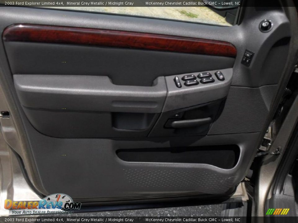 2003 Ford Explorer Limited 4x4 Mineral Grey Metallic / Midnight Gray Photo #8