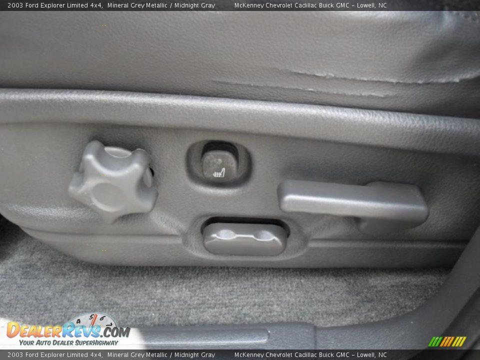 2003 Ford Explorer Limited 4x4 Mineral Grey Metallic / Midnight Gray Photo #10