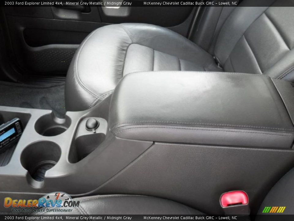 2003 Ford Explorer Limited 4x4 Mineral Grey Metallic / Midnight Gray Photo #11