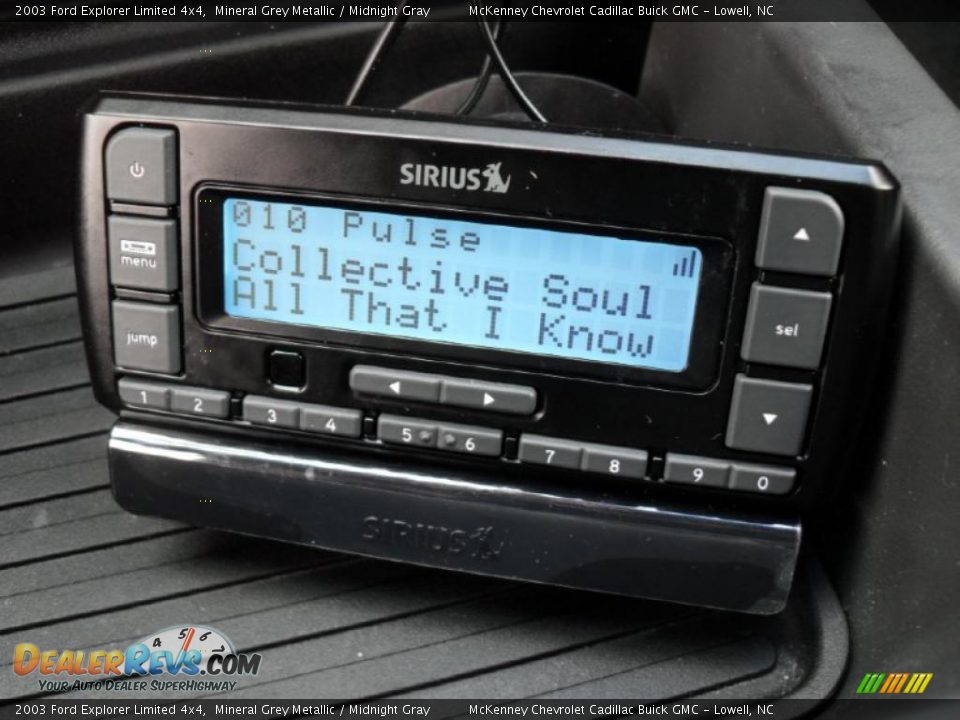 2003 Ford Explorer Limited 4x4 Mineral Grey Metallic / Midnight Gray Photo #12