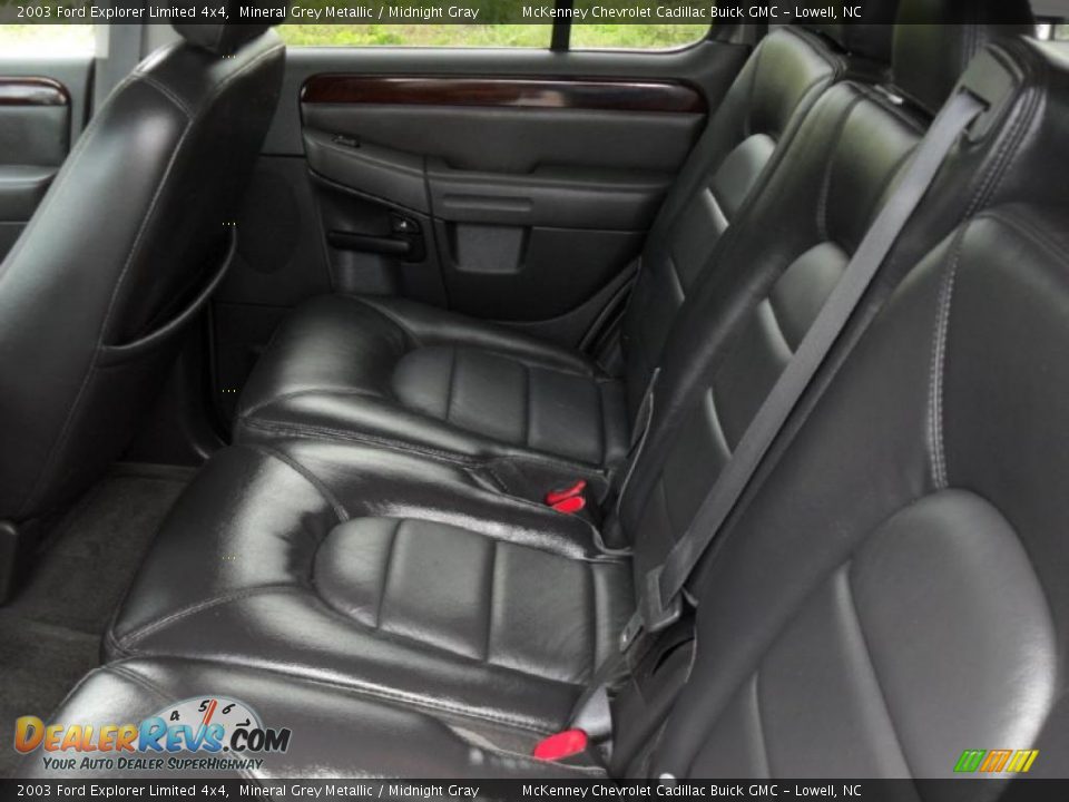 2003 Ford Explorer Limited 4x4 Mineral Grey Metallic / Midnight Gray Photo #16