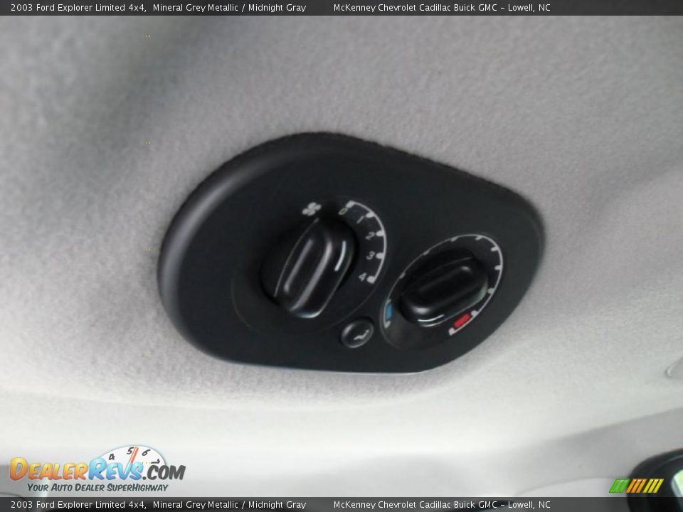 2003 Ford Explorer Limited 4x4 Mineral Grey Metallic / Midnight Gray Photo #17