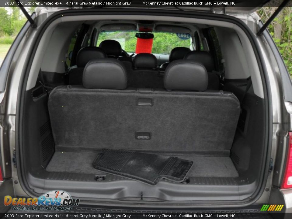 2003 Ford Explorer Limited 4x4 Mineral Grey Metallic / Midnight Gray Photo #19