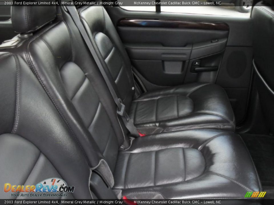 2003 Ford Explorer Limited 4x4 Mineral Grey Metallic / Midnight Gray Photo #20