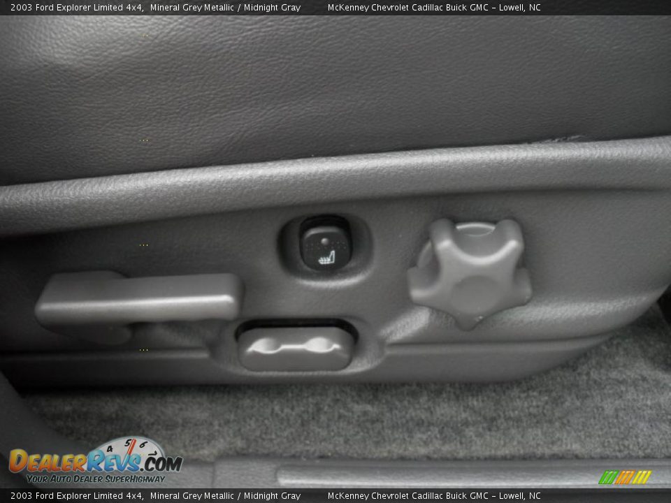 2003 Ford Explorer Limited 4x4 Mineral Grey Metallic / Midnight Gray Photo #23