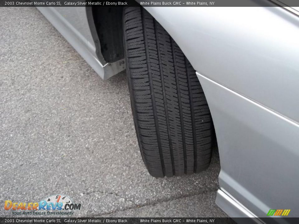 2003 Chevrolet Monte Carlo SS Galaxy Silver Metallic / Ebony Black Photo #2
