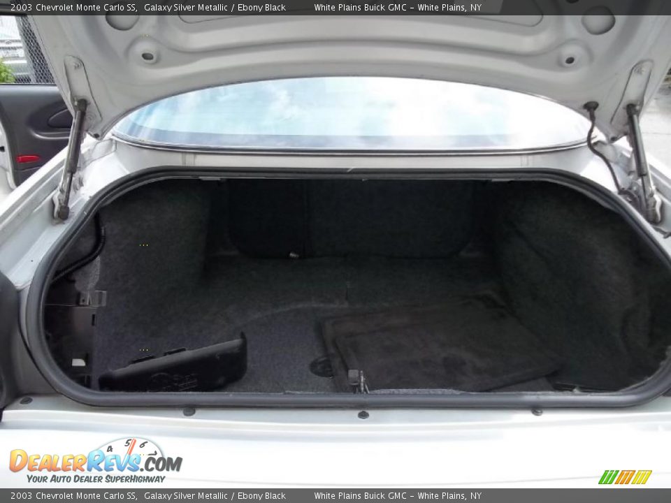 2003 Chevrolet Monte Carlo SS Galaxy Silver Metallic / Ebony Black Photo #23