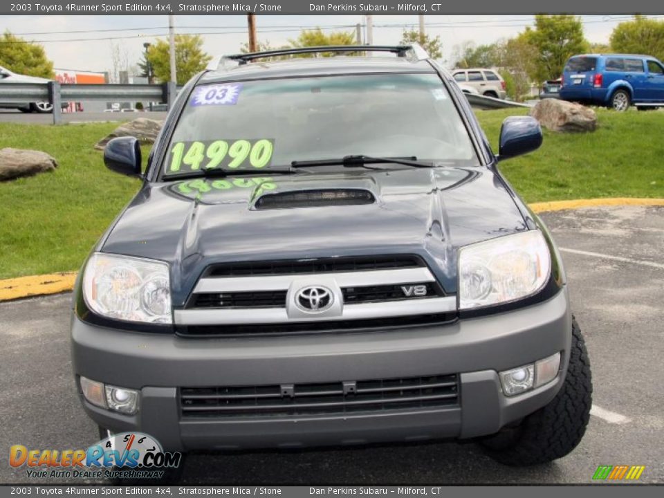 2003 Toyota 4Runner Sport Edition 4x4 Stratosphere Mica / Stone Photo #2
