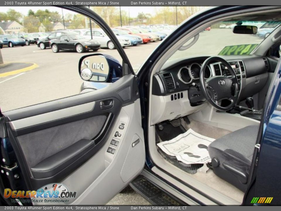 Stone Interior - 2003 Toyota 4Runner Sport Edition 4x4 Photo #11