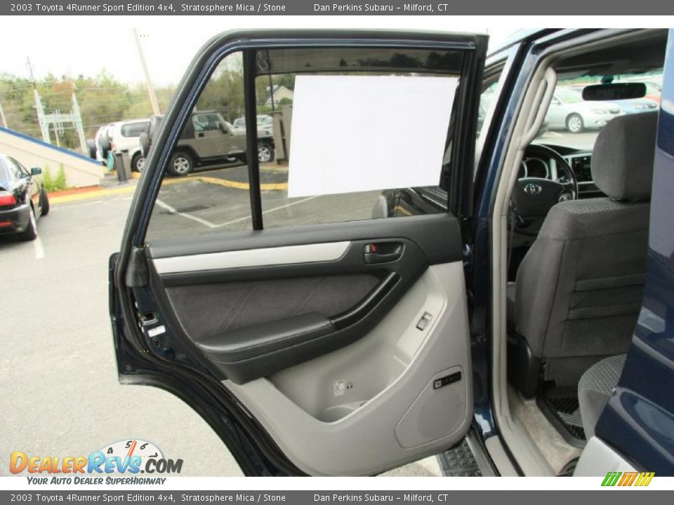 Door Panel of 2003 Toyota 4Runner Sport Edition 4x4 Photo #14