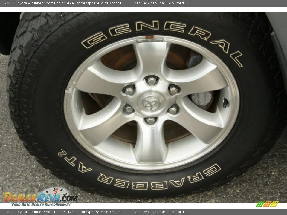 2003 Toyota 4Runner Sport Edition 4x4 Wheel Photo #16