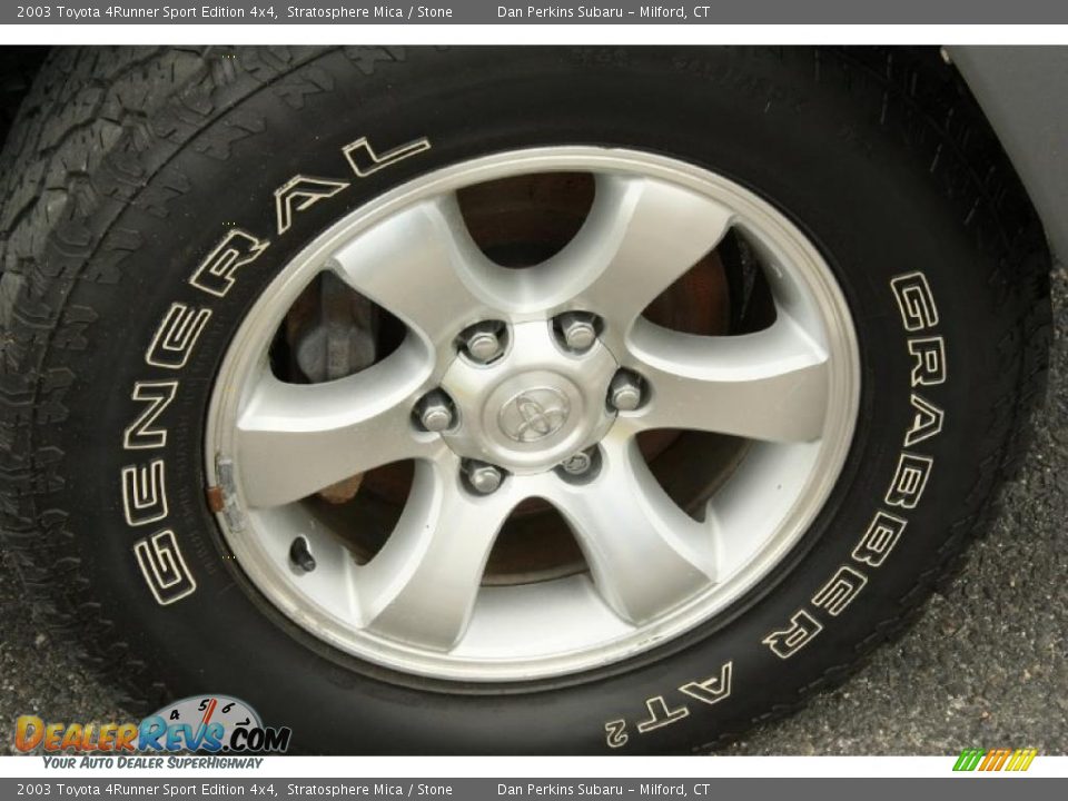 2003 Toyota 4Runner Sport Edition 4x4 Wheel Photo #17