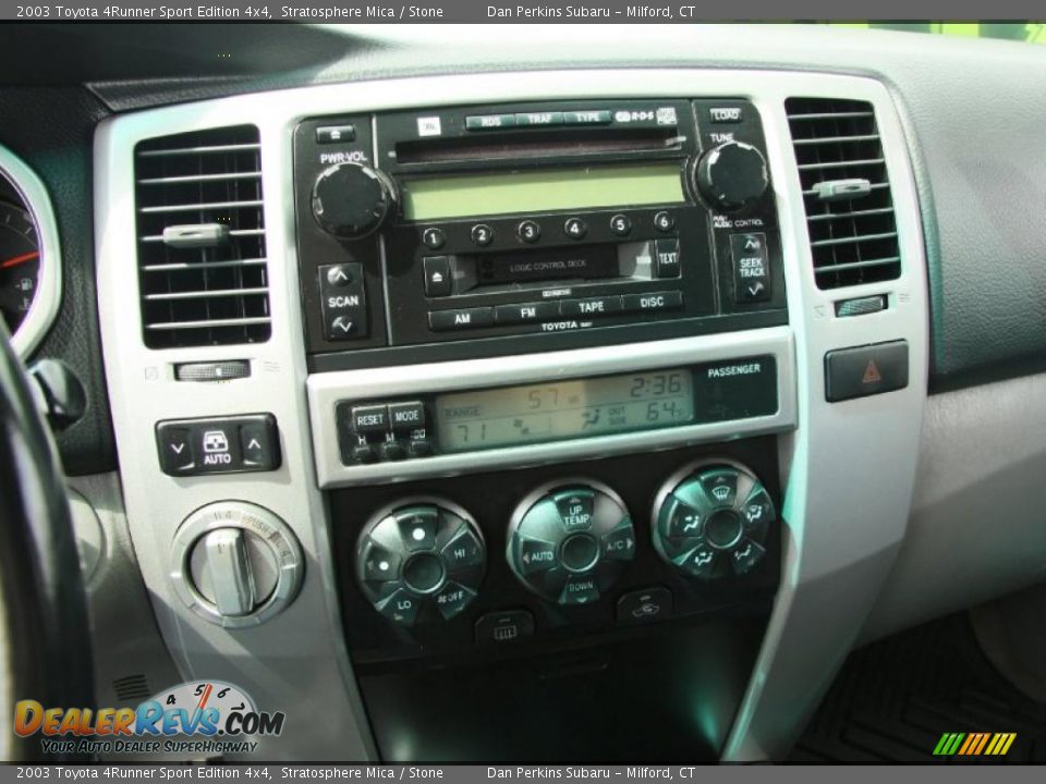 2003 Toyota 4Runner Sport Edition 4x4 Stratosphere Mica / Stone Photo #22