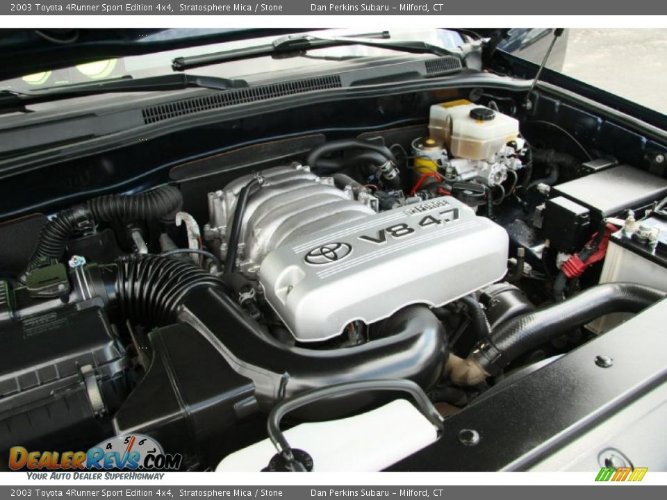 2003 Toyota 4Runner Sport Edition 4x4 4.7 Liter SOHC 16-Valve V8 Engine Photo #25