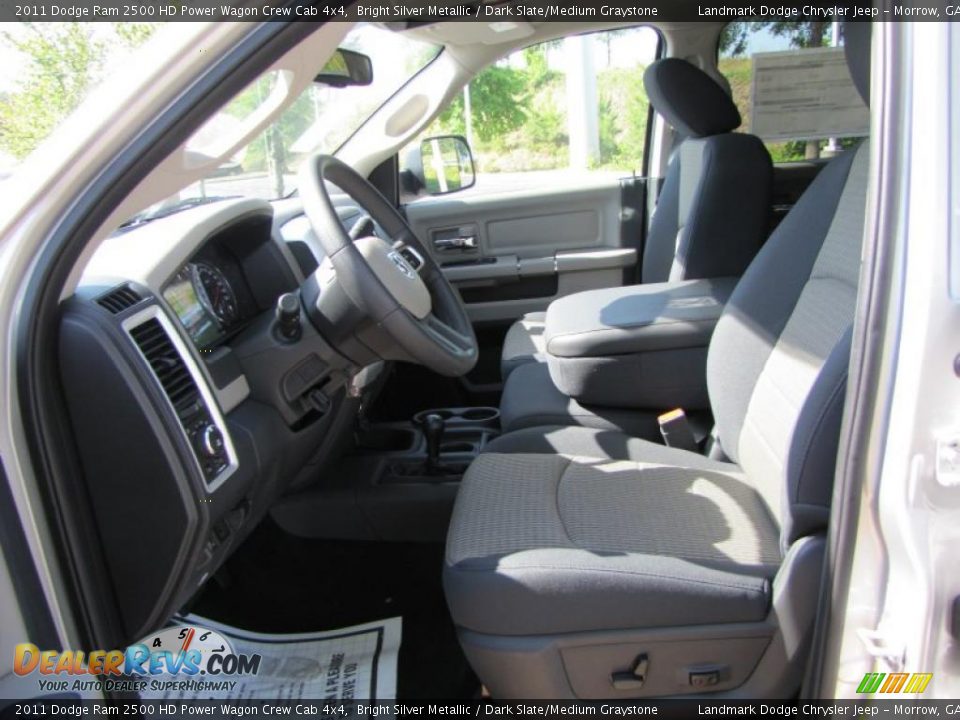 Dark Slate/Medium Graystone Interior - 2011 Dodge Ram 2500 HD Power Wagon Crew Cab 4x4 Photo #7