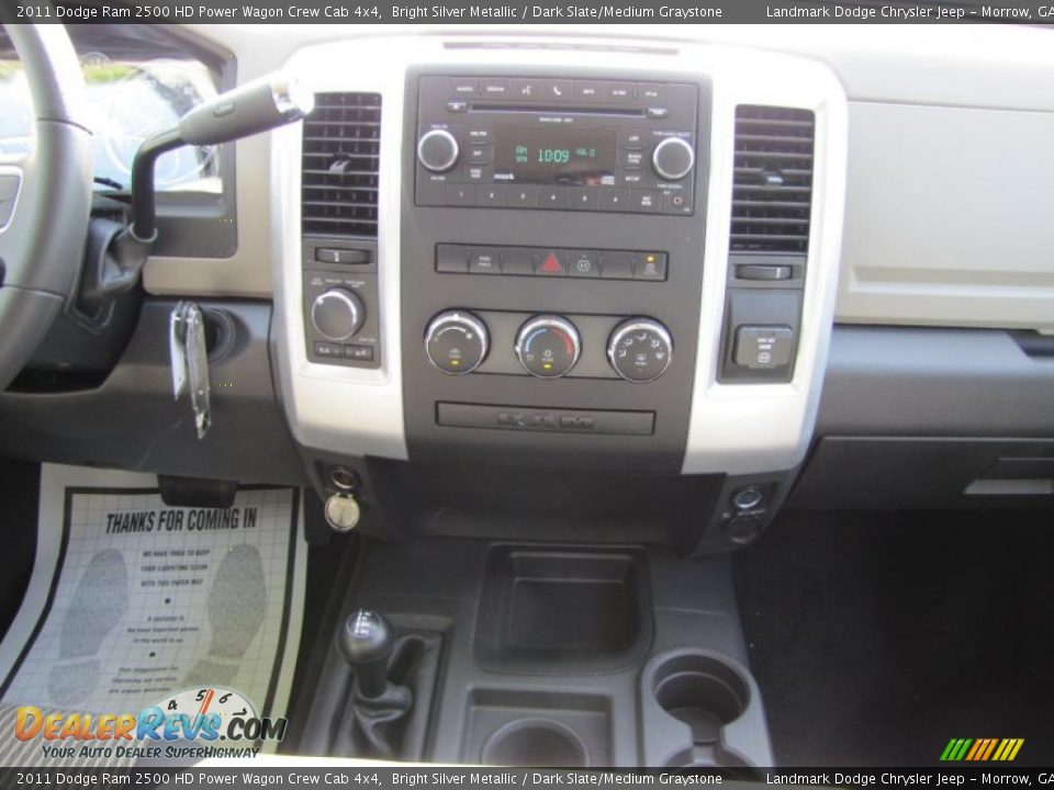 Controls of 2011 Dodge Ram 2500 HD Power Wagon Crew Cab 4x4 Photo #10