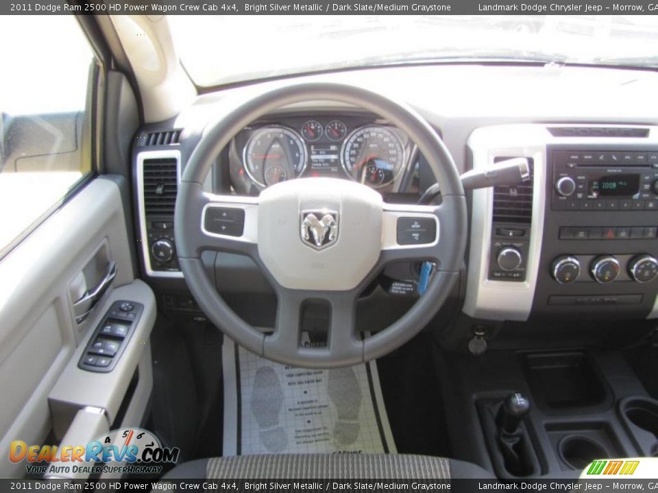 Dashboard of 2011 Dodge Ram 2500 HD Power Wagon Crew Cab 4x4 Photo #11